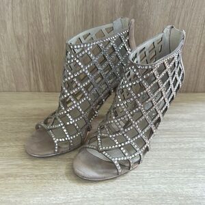 Michael Kors Embellished cage heels